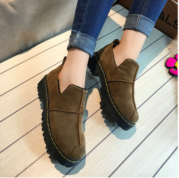 HA016 Soft Loafers Brown